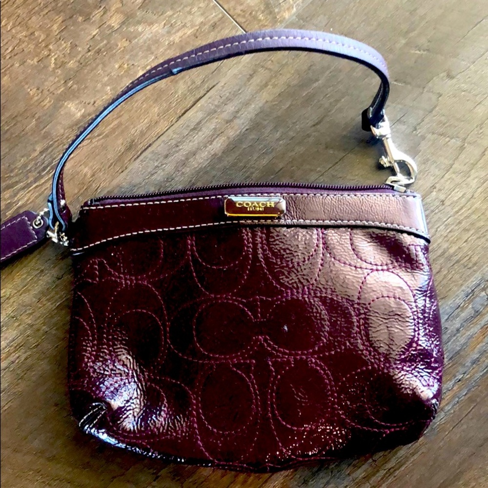 Authentic Coach Wristlet